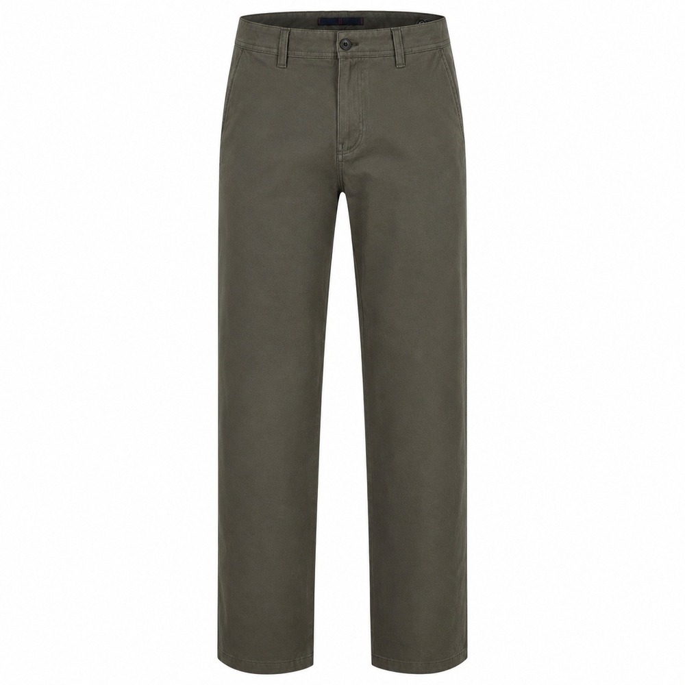Weatherproof Pants Mens 40x30 Olive Green Cotton‎ Twill Straight Chino SCWP700